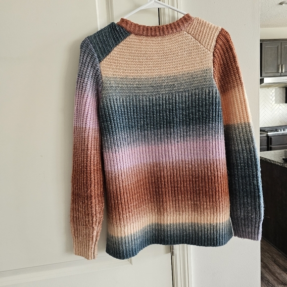 Madewell Space-Dyed Button-Shoulder Pullover Sweater - Picture 5 of 8